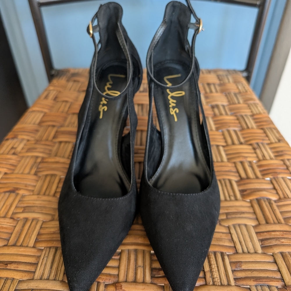 Lulus Khyle Rose Pointed-Toe Suede Mules